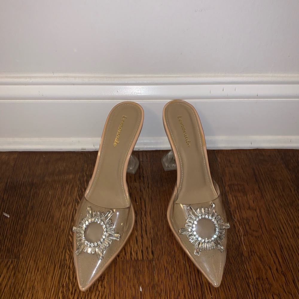 Never used Amina muaddi dupe heels size 8.5